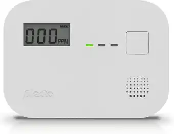 Bol.com Alecto COA3910 Koolmonoxidemelder met display - 10 jaar sensor - Voldoet aan Europese norm EN50291 - Wit aanbieding