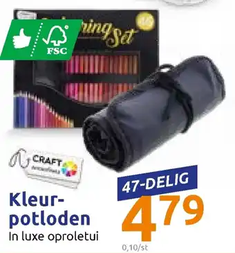 Action Kleur-potloden aanbieding