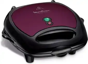 Bol.com Moulinex Break Time SJ615612 - Tosti ijzer en Wafelijzer aanbieding