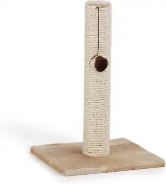 Bol.com Beeztees Gina - Krabpaal - Beige - Mini - 30x30x45 cm aanbieding