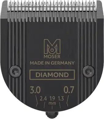 Bol.com Moser Snijmes Diamond Blade Zwart 1854-7022 - Tondeuse - 0.7-3 mm aanbieding