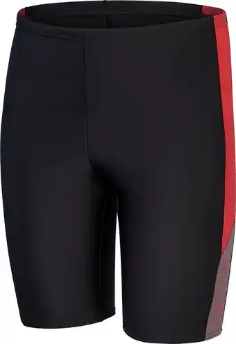 Bol.com Speedo Dive Jammer Zwart/Rood Jongens Sportzwembroek - Maat 128 aanbieding