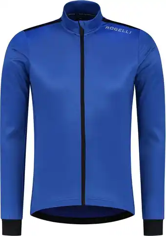 Bol.com Rogelli Core Fietsshirt - Lange Mouwen - Heren - Blauw - Maat 3XL aanbieding