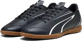 Bol.com PUMA VITORIA IT Heren Sportschoenen - Puma Black-Puma White - Maat 42 aanbieding