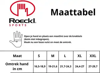 Bol.com Roeckl Rax Fietshandschoenen Unisex - Maat 8 aanbieding