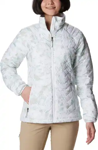 Bol.com Columbia Powder Lite Jacket - Dames Jas - Gewatteerde puffer Jas - Maat S - Wit aanbieding