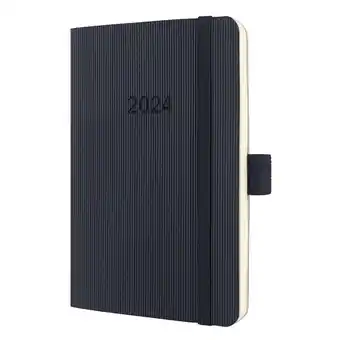 Bol.com Sigel agenda 2024 - Conceptum - A6 - softcover - 2 pagina's / 1 week - zwart - SI-C2423 aanbieding