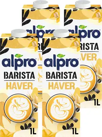 Bol.com Alpro Barista Haver Houdbaar - 4 x 1L aanbieding