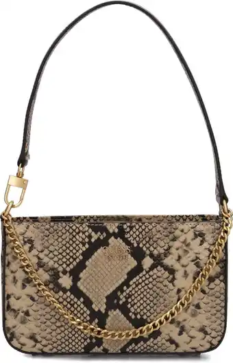 Bol.com Guess Katey Mini Top Zip Shoulder Bag Dames - One Size - Sage aanbieding