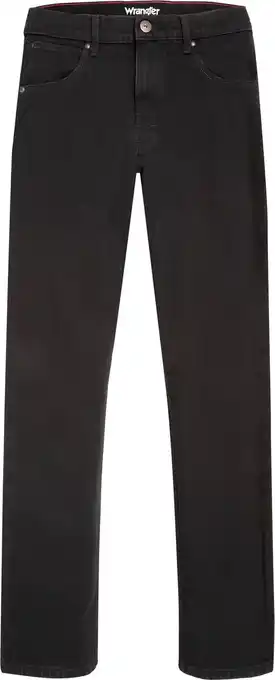 Bol.com Wrangler SLIM Heren Jeans - BLACK RINSE - Maat 35/32 aanbieding