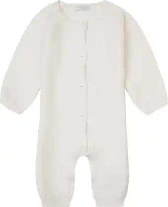 Bol.com Noppies - Unisex Playsuit - Monrovia - long sleeve - White - Maat 74 aanbieding