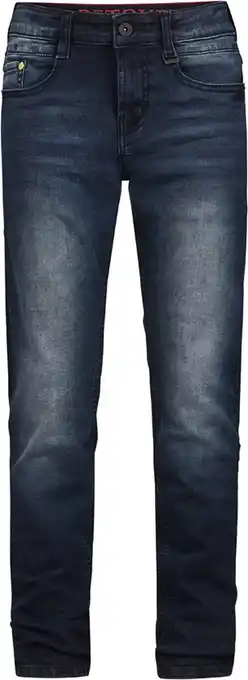 Bol.com Retour jeans Wulf mineral blue Jongens Jeans - dark blue denim - Maat 176 aanbieding