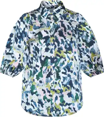 Bol.com SISTERS POINT ELLA-SH34 Dames Blouse - Pine Leo - Maat XS aanbieding