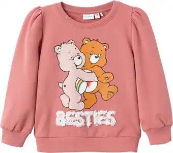 Bol.com NAME IT NMFARRA CAREBEARS SWEAT BRU SKY Meisjes Trui - Maat 92 aanbieding