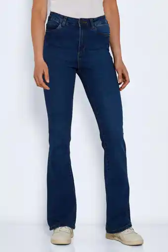 Bol.com Noisy may Jeans Nmsallie Hw Flare Jeans Vi021mb Noo 27017557 Medium Blue Denim Dames Maat - W25 X L30 aanbieding