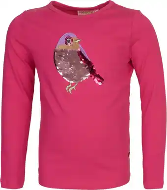 Bol.com SOMEONE ARIANNA-SG-03-D Meisjes T-shirt - DARK PINK - Maat 98 aanbieding