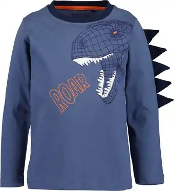 Bol.com Blue Seven DINOS Jongens t-shirt - blauw - Maat 122 aanbieding