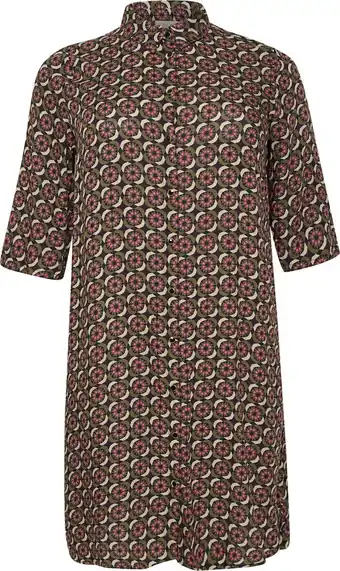 Bol.com Kaffe Curve KCmirta Shirt Dress Dames Jurk - Maat 52 aanbieding