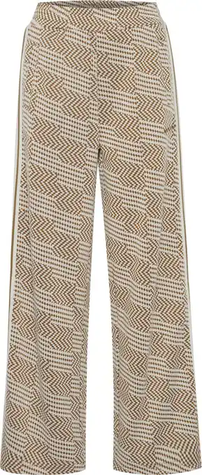 Bol.com The Jogg Concept JCSIMA JACQUARD WIDE PANTS Dames Broek - Maat S aanbieding