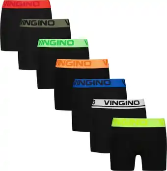 Bol.com Vingino BOYS BOXER (7-PACK) Jongens Onderbroek - Maat 110/116 aanbieding