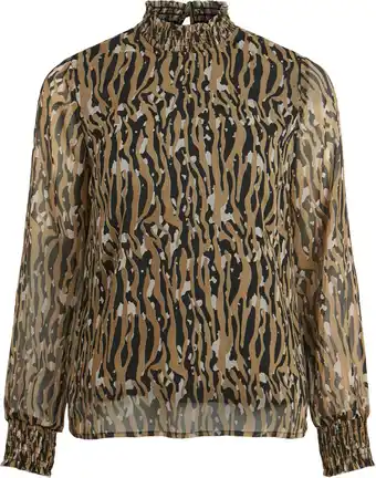 Bol.com VILA VIFALIA HIGH NECK L/S TOP/SU/LC Dames Top - Maat 38 aanbieding