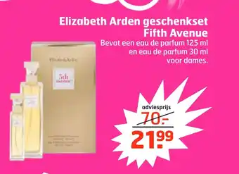 Trekpleister Elizabeth arden geschenkset fifth avenue aanbieding