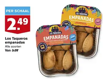 Hoogvliet Los Taqueros empanadas aanbieding