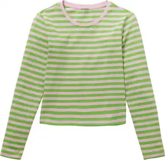 Bol.com TOM TAILOR striped longsleeve Meisjes T-shirt - Maat 164 aanbieding