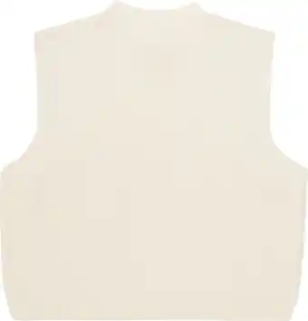 Bol.com TOM TAILOR cropped sleeveless sweater Meisjes Vest - Maat 164 aanbieding