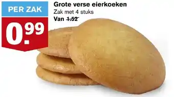 Hoogvliet Grote verse eierkoeken aanbieding