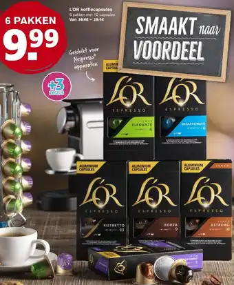 Hoogvliet L'OR koffiecupsules aanbieding