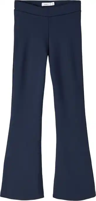 Bol.com name it NKFFRIKKALI BOOTCUT PANT NOOS Meisjes Broek - Dark Sapphire - Maat 104 aanbieding