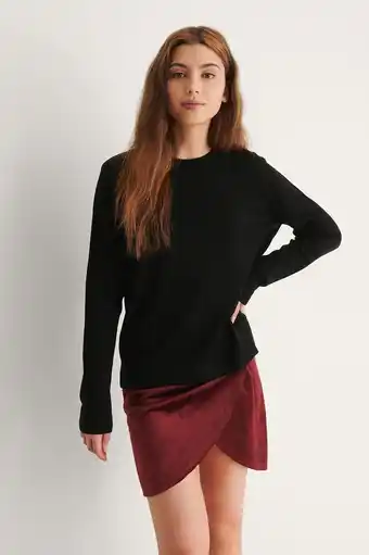 Bol.com na-kd knitted sweater Dames Knitwear - Maat L aanbieding