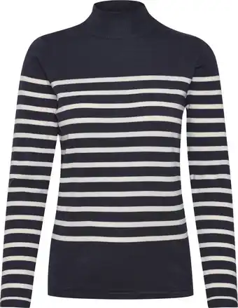 Bol.com Saint Tropez MikaSZ Mock-N Pullover Dames Trui - Maat L aanbieding