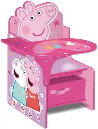 Bol.com Peppa Pig - Stoel met opbergvak - Roze aanbieding