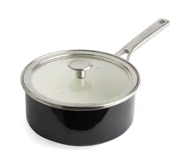 Bol.com KitchenAid Steel Core Enamel steelpan 20cm 2,4L - Onyx Zwart - inductie - PFAS-vrij aanbieding