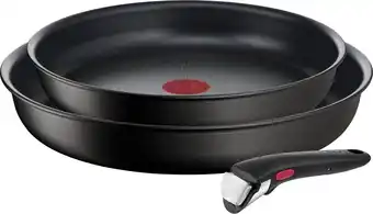 Bol.com Tefal Ingenio Unlimited Pannenset - Koekenpannen Ø24 en 28 cm + handgreep aanbieding