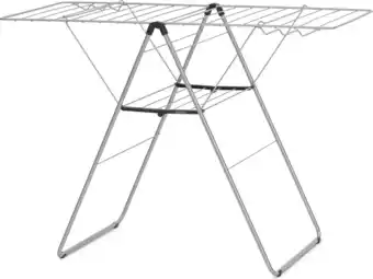 Bol.com Brabantia HangOn Droogrek 20m - Inklapbaar Wasrek - Metallic Grey aanbieding