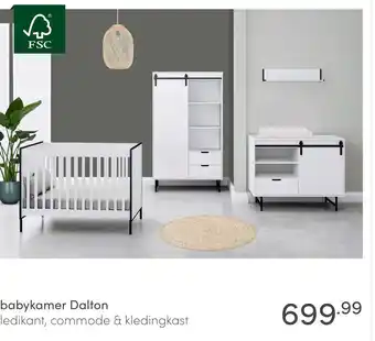 Baby & Tiener Babykamer dalton aanbieding