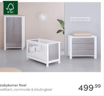 Baby & Tiener Babykamer noel aanbieding