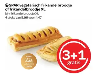 Spar Vegetarisch frikandelbroodje of frikandelbroodje aanbieding