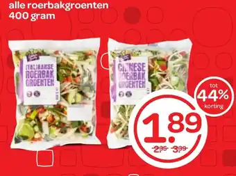 Spar Alle roerbakgroenten aanbieding