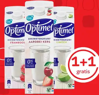 Spar Optimel drinkyoghurt pak 1 liter aanbieding