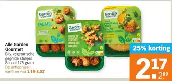 Albert Heijn Alle garden gourmet 175 gram aanbieding