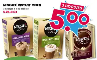 Boon`s Markt Nescafe Instant mixen 3*8-25st aanbieding