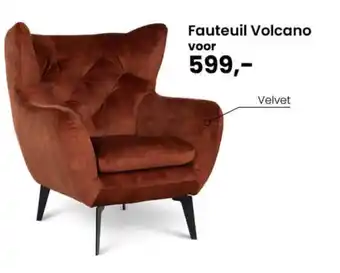 De Bommel Meubelen Fauteuil volcano aanbieding