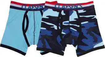 Bol.com Claesen's Boxershort - Blauw/Army - Maat 104/110 aanbieding