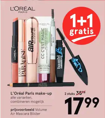 Etos L'Oréal Paris make-up aanbieding