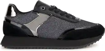 Bol.com GEOX D DORALEA Dames Sneakers - BLACK - Maat 38 aanbieding