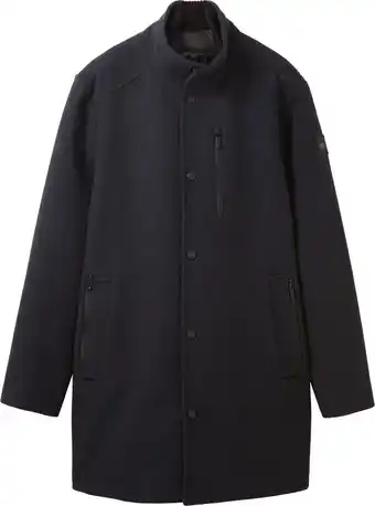 Bol.com TOM TAILOR wool coat 2 in 1 Heren Jas - Maat M aanbieding